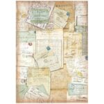 STAMPERIA ÎN JURUL LUMII HÂRTIE DECOUPAGE A4-DFSA4777