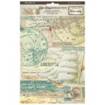 STAMPERIAA ÎN ÎNTREAGA LUME HÂRTIE DECOUPAGE 6PCS.A4 DFSA4XAW