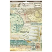 STAMPERIAA ÎN ÎNTREAGA LUME HÂRTIE DECOUPAGE 6PCS.A4 DFSA4XAW