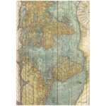 STAMPERIAA ÎN ÎNTREAGA LUME HÂRTIE DECOUPAGE 6PCS.A4 DFSA4XAW - Imagine 7