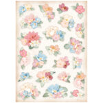 HÂRTIE DE DECOUPAGE STAMPERIA OH LA LA 6 BUC. A4 DFSA4XOL - Imagine 3