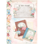 HÂRTIE DE DECOUPAGE STAMPERIA OH LA LA 6 BUC. A4 DFSA4XOL - Imagine 6