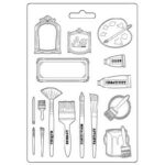 STAMPERIA FLOAREA-SOARELUI ART MOALE MOLD A5 - K3PTA5650