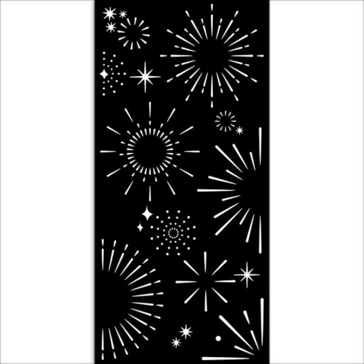 ȘABLON STAMPERIA OH LA LA - ȘABLON 12 X 25 CM - KSTDL81 - Imagine 1