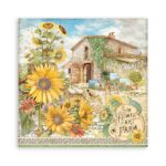 STAMPERIA SUNFLOWER DESIGN BLOC 30.5/30.5CM - SBBL135 - Imagine 3