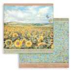 STAMPERIA SUNFLOWER DESIGN BLOC 30.5/30.5CM - SBBL135 - Imagine 5