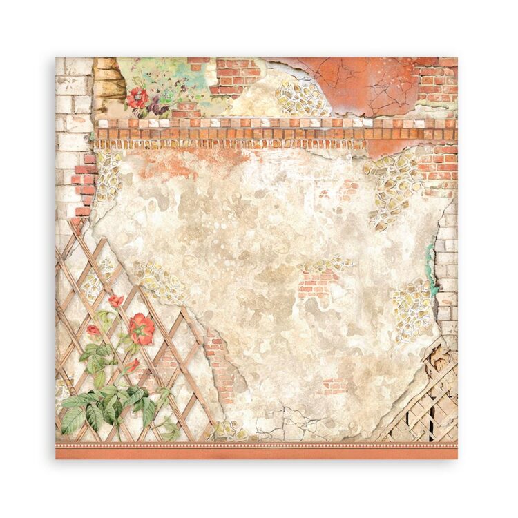 STAMPERIA SUNFLOWER DESIGN BLOC 30.5/30.5CM - SBBL135 - Imagine 10