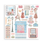 HÂRTIE BLOC STAMPERIA OH LA LA 30.5/30.5 CM - SBBL134 - Imagine 33