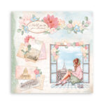 HÂRTIE BLOC STAMPERIA OH LA LA 30.5/30.5 CM - SBBL134 - Imagine 10