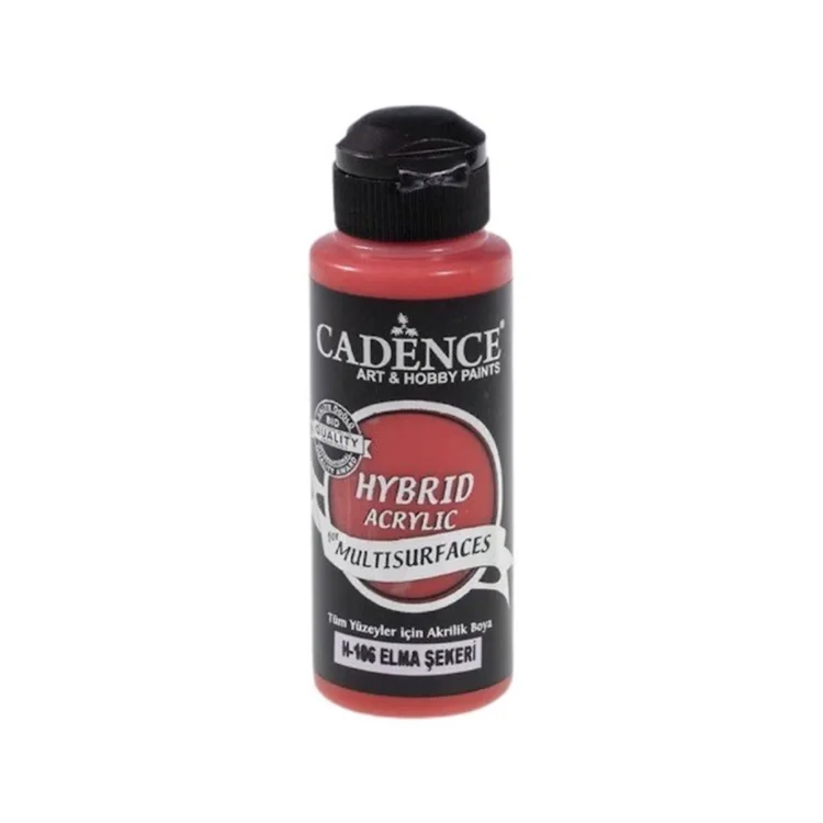106008 VOPSEA ACRILICĂ CADENCE HIBRID 120 ML. - BOMBOANE DE MERE H-106 - Imagine 1