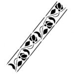 ȘABLON UNIVERSAL CADENCE 6/20CM. - K-134