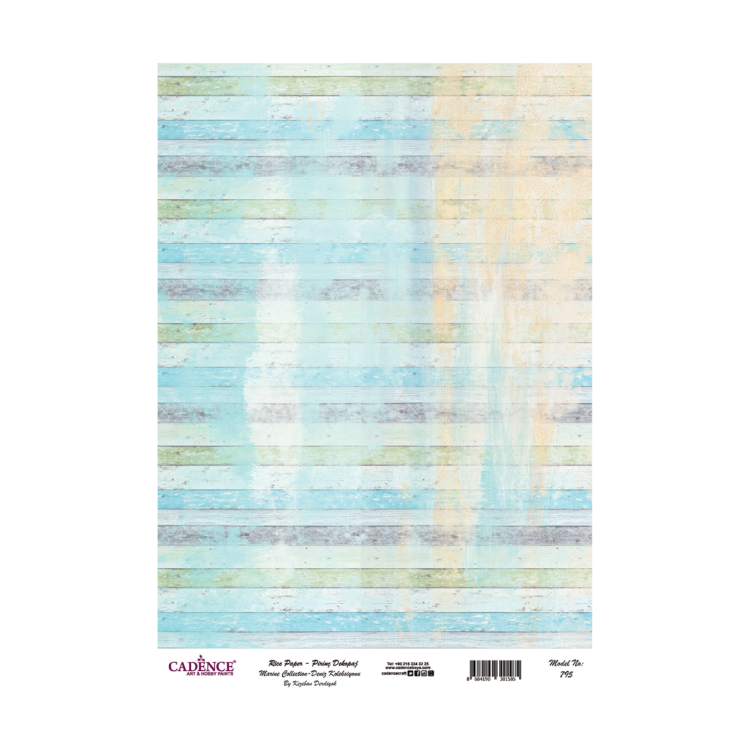 HÂRTIE DE OREZ CADENCE DECOUPAGE A3 - 795 - Imagine 1