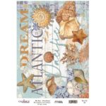 HÂRTIE DE OREZ CADENCE DECOUPAGE A3 - 801