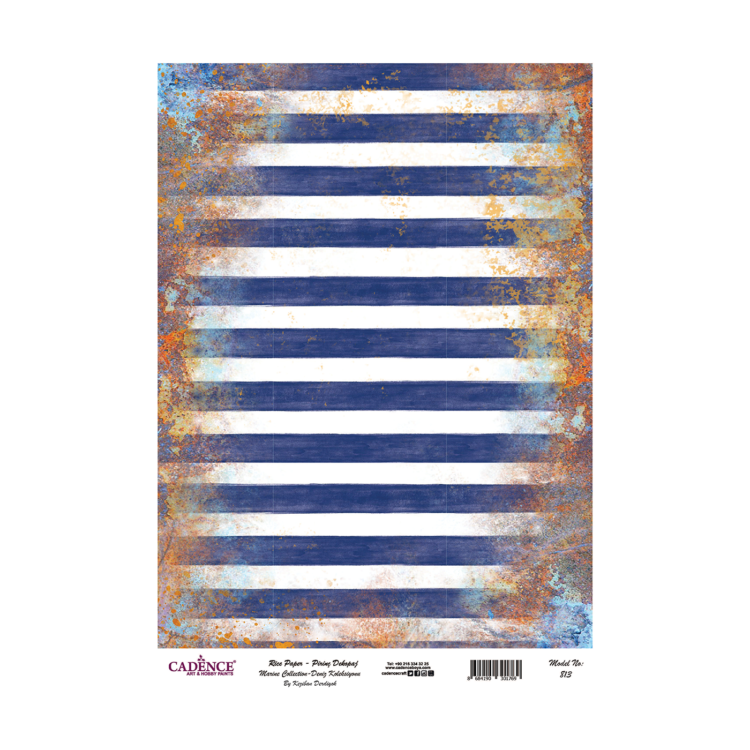 813 HÂRTIE DE OREZ CADENCE DECOUPAGE A3 - 813 - Imagine 1