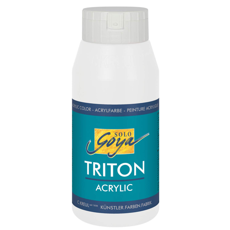 VOPSEA ACRILICĂ SOLO GOYA TRITON 750 ML. - AMESTECAREA ALBULUI - Imagine 1