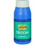 VOPSEA ACRILICĂ SOLO GOYA TRITON 750 ML. - ALBASTRU CERULEAN