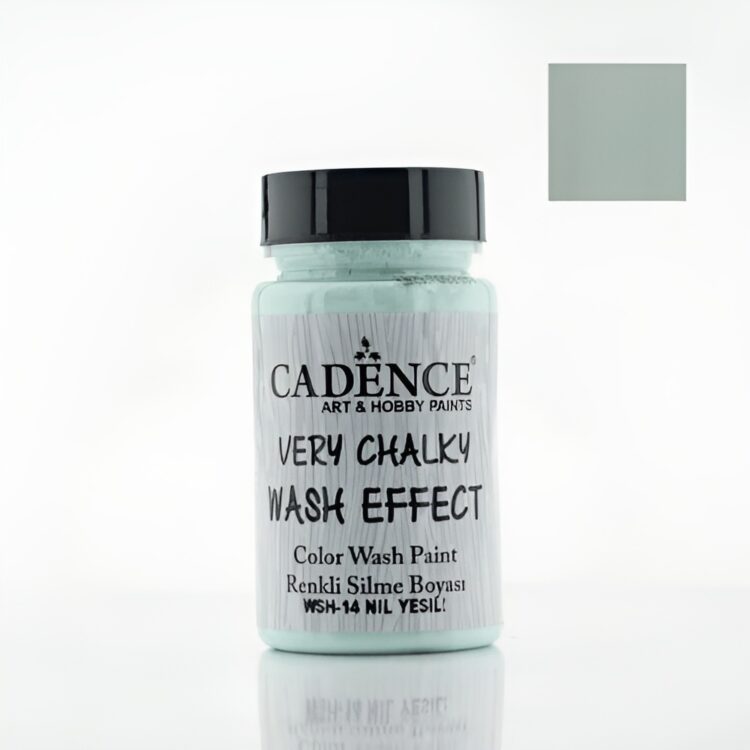 8699036754036 CADENCE VERY CHALKY WASH EFFECT 90 ML - NILE GREEN WSH-14 - Imagine 1
