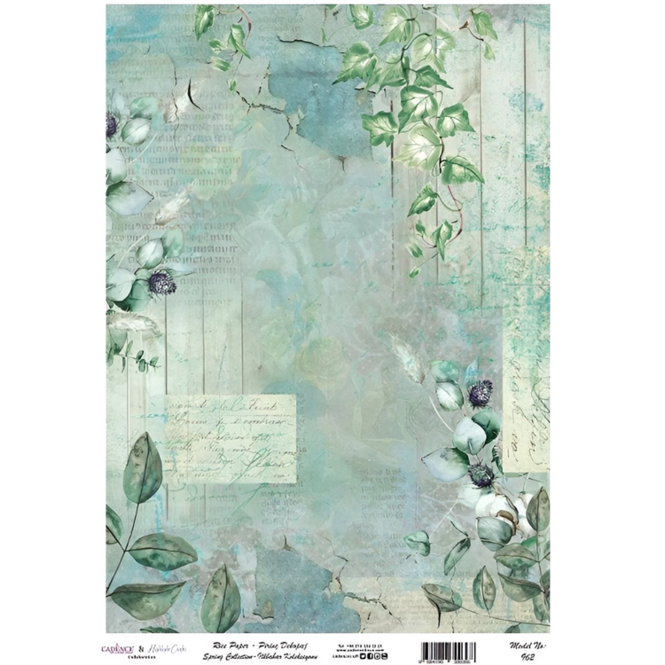 HÂRTIE DE OREZ CADENCE DECOUPAGE A3 - 962 - Imagine 1