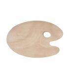 PALETA DIN LEMN NEWART OVAL 3 MM 19.7/29.7