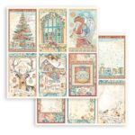 STAMPERIA CARTON DE DESIGNER DE CRĂCIUN 30.5/30.5 CM - SBB942