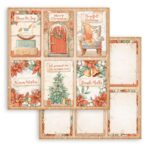 CARTON DE DESIGNER DE CRĂCIUN STAMPERIA 30.5/30.5 CM - SBB951