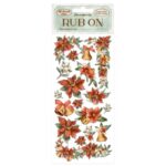 AUTOCOLANTE DE CRĂCIUN STAMPERIA FREC ON 10,16/21,6CM - DFLRB40
