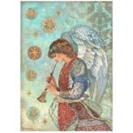 HÂRTIE DE OREZ STAMPERIA DE CRĂCIUN DECOUPAGE A4 - DFSA4791