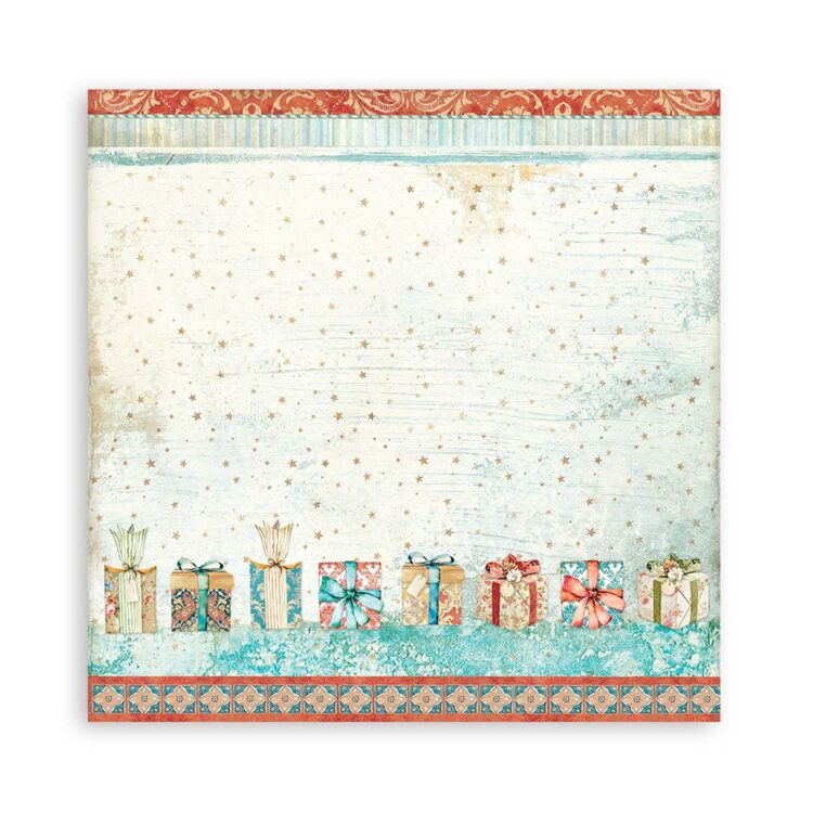 BLOC DE DESIGNER DE CRĂCIUN STAMPERIA 30.5/30.5CM - SBBL137 - Imagine 8