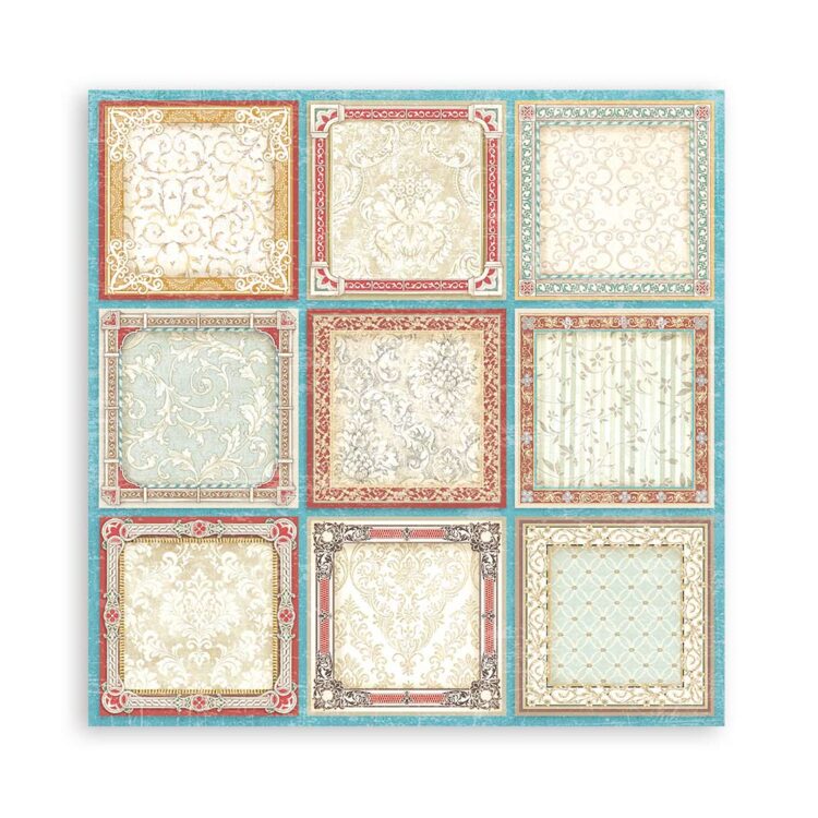 BLOC DE DESIGNER DE CRĂCIUN STAMPERIA 30.5/30.5CM - SBBL137 - Imagine 14