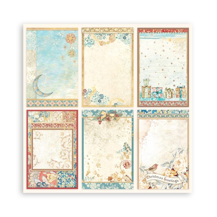 BLOC DE DESIGNER DE CRĂCIUN STAMPERIA 30.5/30.5CM - SBBL137 - Imagine 20