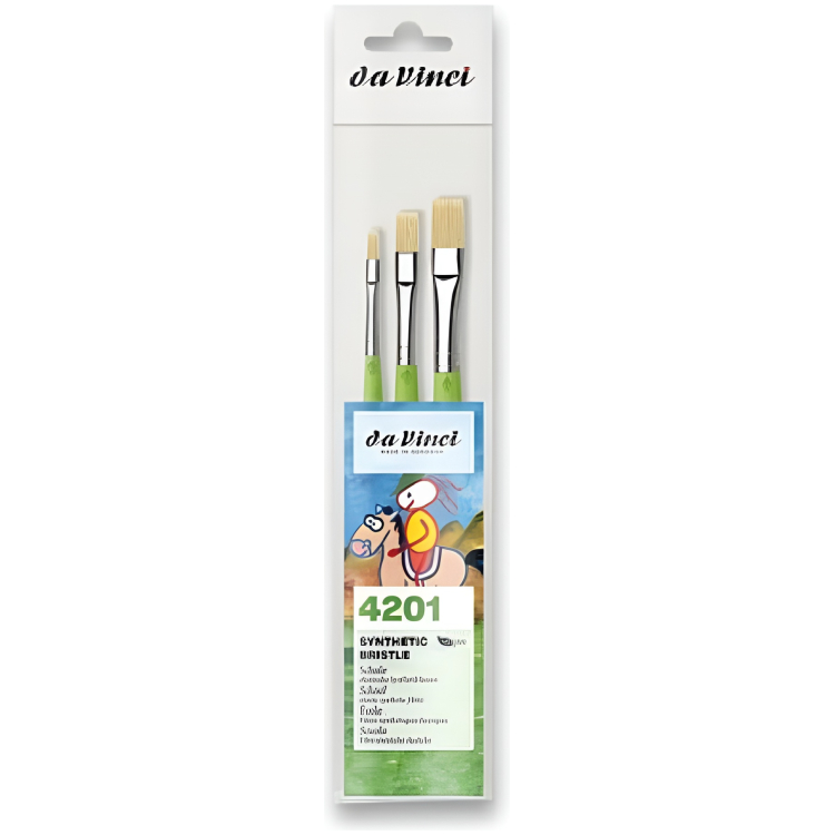 PERII DA VINCI SET DE 3 PIESE FIT SCHOOL 4201 - Imagine 1