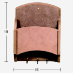 NEWART MDF CUIER CHEI 14.5/5/19CM - A 023