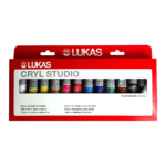 SET STUDIO VOPSELE ACRILICE LUKAS 12 X 20 ML