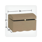 NEWART MDF PIEPT 34/25/21CM - SA 412