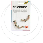 FOLIA INELE METALICE PENTRU DECOR 2 BUC