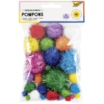 POMPOANE FOLIA PENTRU DECOR 30 BUC CURCUBEU STRĂLUCITOR
