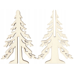 CREATIV FIGURINĂ DIN LEMN COPAC 12.5/8.5CM - 56168