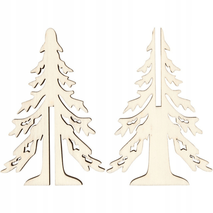 5712854185875 CREATIV FIGURINĂ DIN LEMN COPAC 12.5/8.5CM - 56168 - Imagine 1