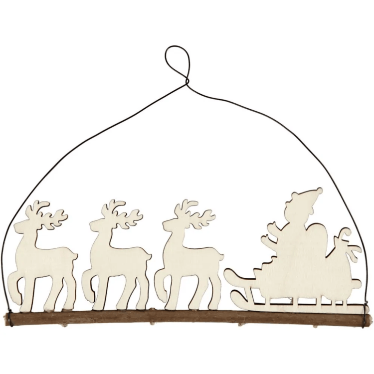 DECORAȚIUNI DE CRĂCIUN CREATIV 22/8CM - 55322 - Imagine 1