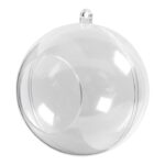 BILE DE DECOR DIN PLASTIC CREATIV 8CM CU GAURĂ - 52139