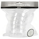 BILE DE DECOR DIN PLASTIC CREATIV 8CM CU GAURĂ - 52139 - Imagine 2