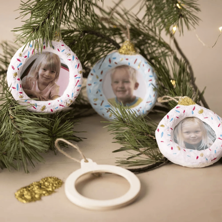 RAME FOTO ROTUNDE DIN LEMN CREATIV 3BUC., A:8CM. - 58074 - Imagine 2