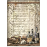STAMPERIA CÂNTECE ALE MĂRII HÂRTIE DECOUPAGE A4 - DFSA4814