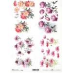 HÂRTIE DE OREZ DECOUPAGE COLECTIE ITD A4 - R2249