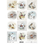 HÂRTIE DE OREZ DECOUPAGE COLECTIE ITD A4 - R2265