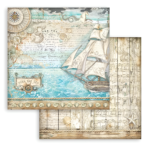 STAMPERIA SONGS OF THE SEA CARTON 30.5/30.5 CM - SBB954