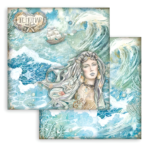STAMPERIA SONGS OF THE SEA CARTON 30.5/30.5 CM - SBB955