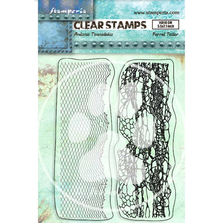 STAMPERIA CÂNTECE ALE MĂRII ȘTAMPILE TRANSPARENTE 14/18CM WTK184 - Imagine 1