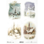 COLECTIA ITD HÂRTIE DE OREZ DECOUPAGE A4 - R2145