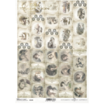 HÂRTIE DE OREZ DECOUPAGE COLECTIE ITD A4 - R2139